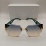 Versace Damskıe Zielone Okulary Przeciwsłoneczne