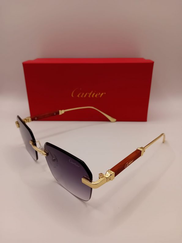 Cartier Męskie Okulary Przeciwsłoneczne