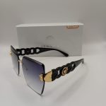 Versace Czarny / Navy Okulary Przeciwsłoneczne