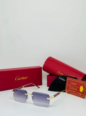 Cartier Męskie Okulary Przeciwsłoneczne