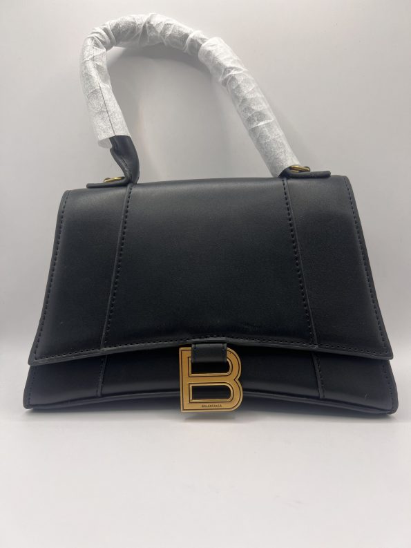 Balenciaga Czarna Torebka Hourglass