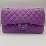 Chanel Lambskin Fioletowy Torebka