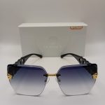 Versace Czarny / Navy Okulary Przeciwsłoneczne