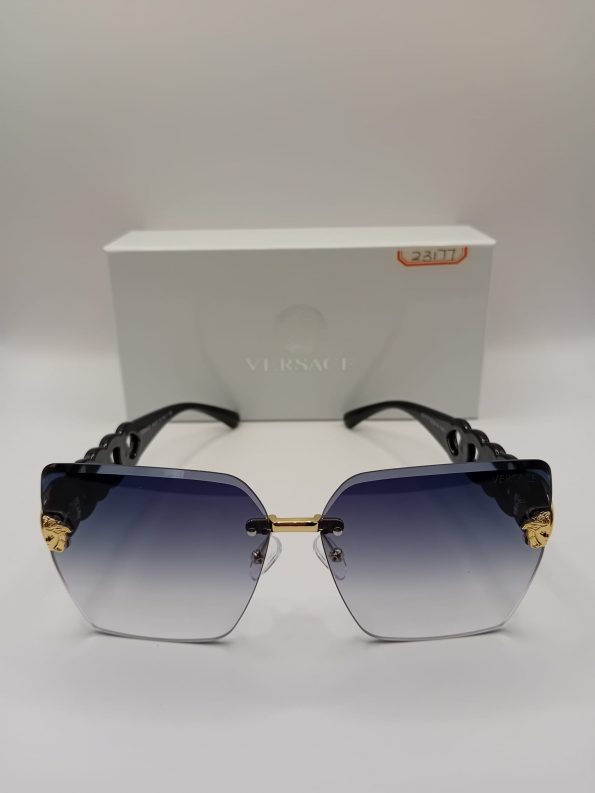 Versace Czarny / Navy Okulary Przeciwsłoneczne