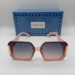 Gucci Pudrowym Różu Okulary Przeciwsłoneczne