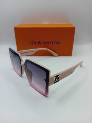 Louis Vuitton Pudrowym Różu Okulary Przeciwsłoneczne