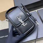 Saint Laurent Solferino Mini Czarny Torba na ramię