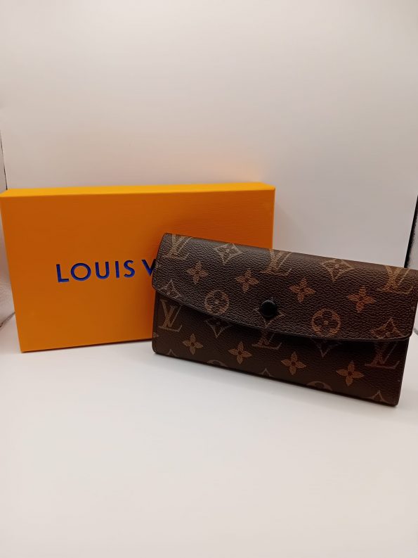 Brązowy Portfel Louis Vuitton Damski