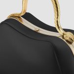 Bvlgari Small Leather Serpentine Top Handle Torebka