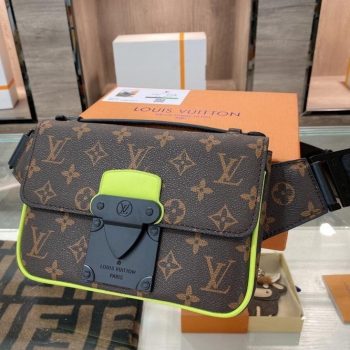 Louis Vuitton LV S Lock Sling Nerka dla Mężczyzn