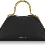 Bvlgari Small Leather Serpentine Top Handle Torebka